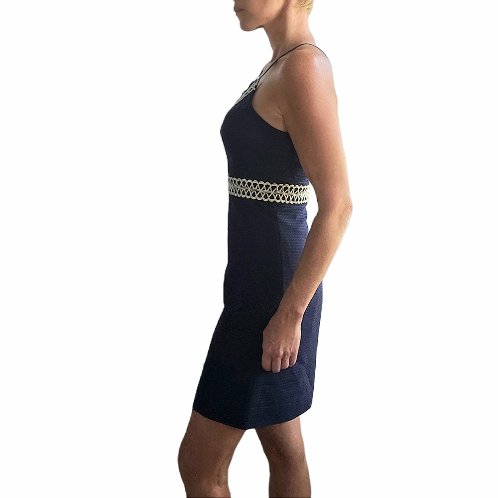 LILLY PULITZER Trista Shift Dress in True Navy - Picture 11 of 13